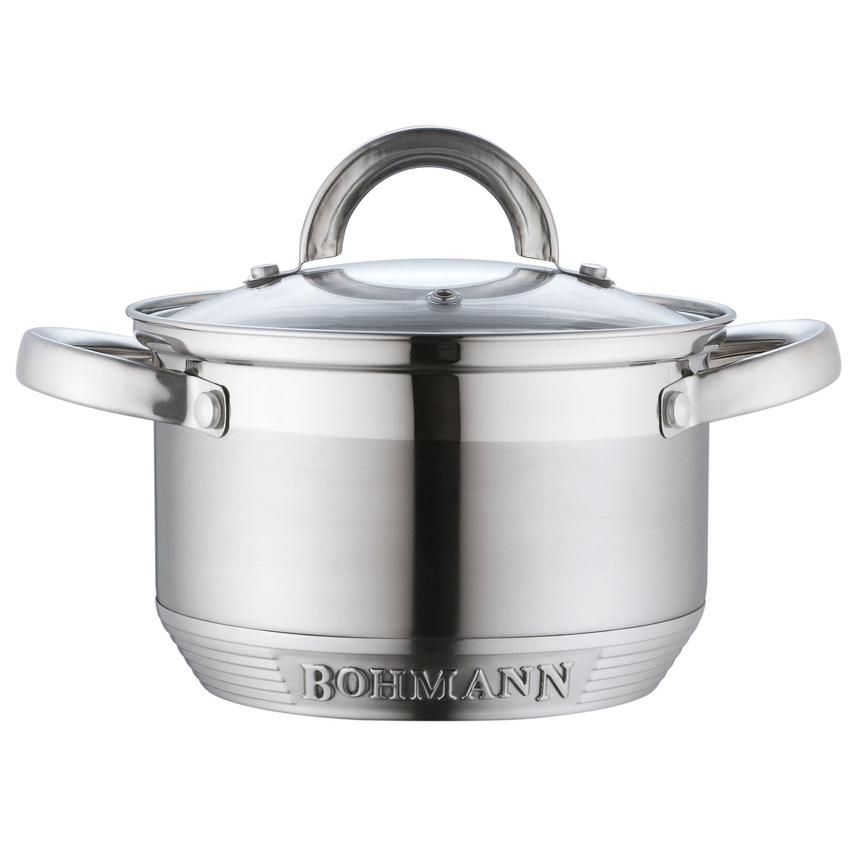 Bohmann 6-Piece Stainless Steel Cookware Set – BH 0715