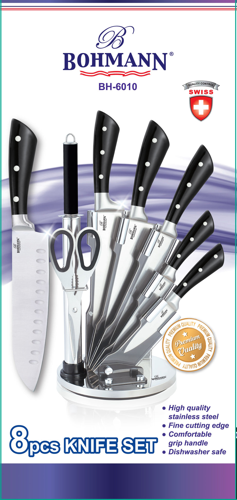 Set de 8 cuțite Bohmann BH-6040