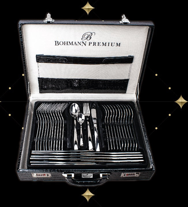 Bohmann BP-72 72 darabos rozsdamentes acél evőeszközkészlet