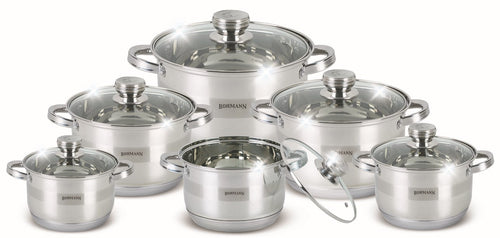 Bohmann BH-1275N 12-piece cookware set