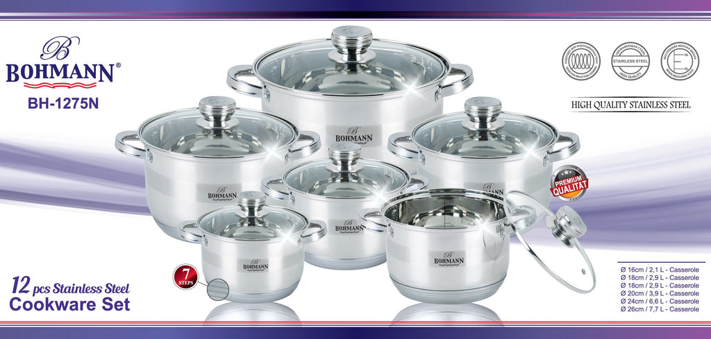Bohmann BH-1275N cookware set box