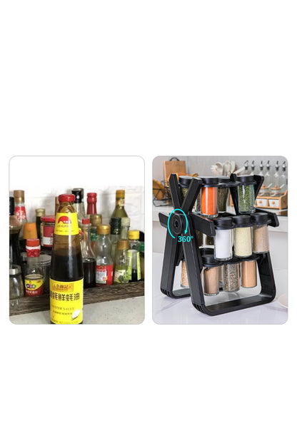 Bohmann BH-7863-18FL fűszertartó – 18 üveges forgó