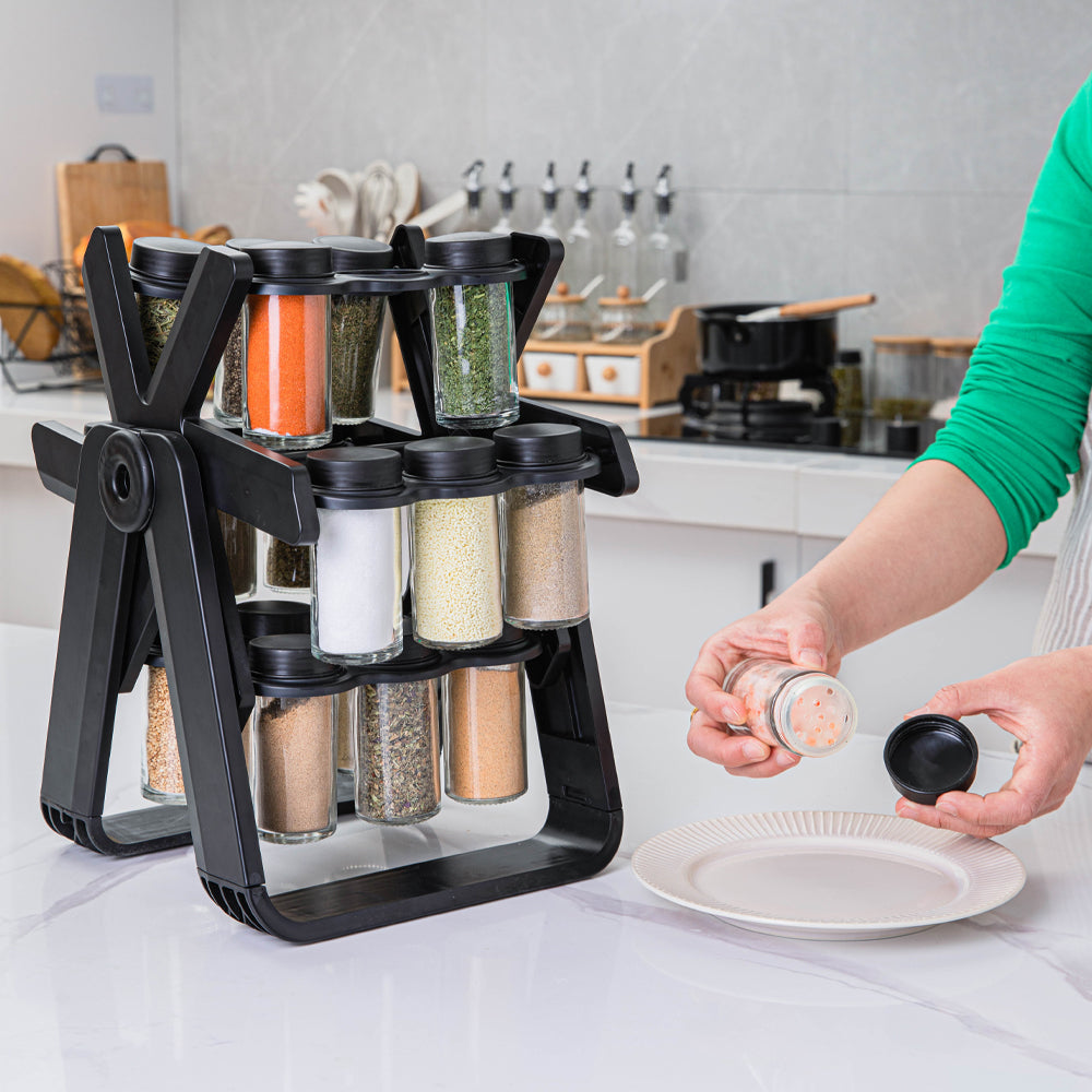 Bohmann BH-7863-18FL fűszertartó – 18 üveges forgó