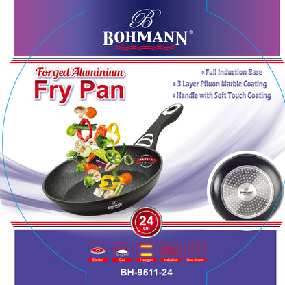 Bohmann BH-9511 Kovácsolt Alumínium Serpenyő