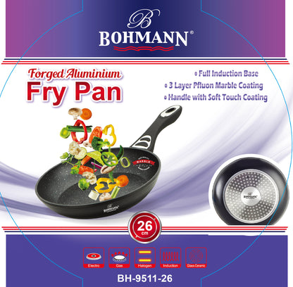 Bohmann BH-9511 Kovácsolt Alumínium Serpenyő