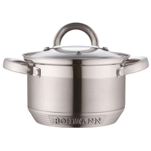 Bohmann Rozsdamentes Acél Lábas BH-0715-24