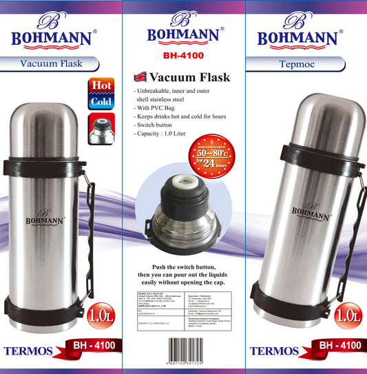 Bohmann Termos termosz 1.0L – BH-4100