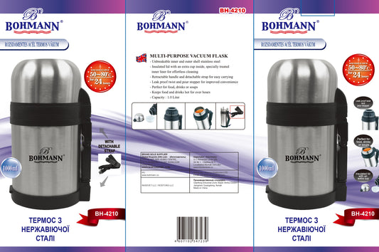 Bohmann Többfunkciós Vákumlombik 1000ml – BH-4210