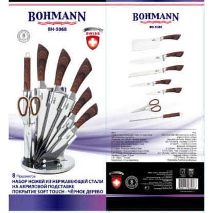 Set de cuțite Bohmann cu 8 piese – BH-5068