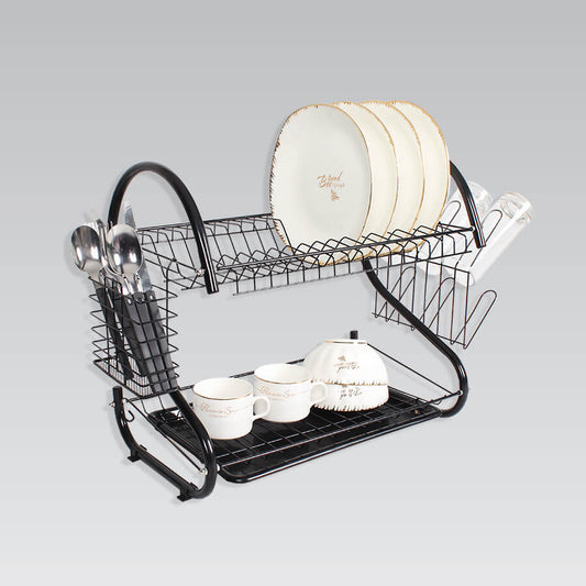Bohmann BH-7323 52 cm-es kétszintes csepegtető állvány kivehető evőeszköztartóval