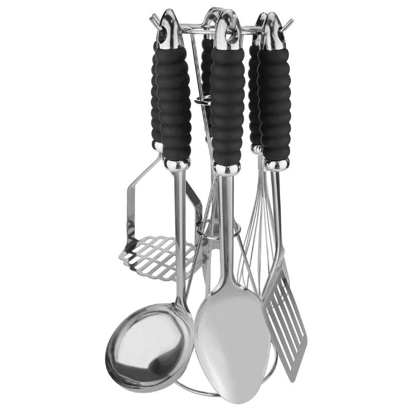 Bohmann 7 részes rozsdamentes acél konyhai eszközkészlet állvánnyal - BH-7791N