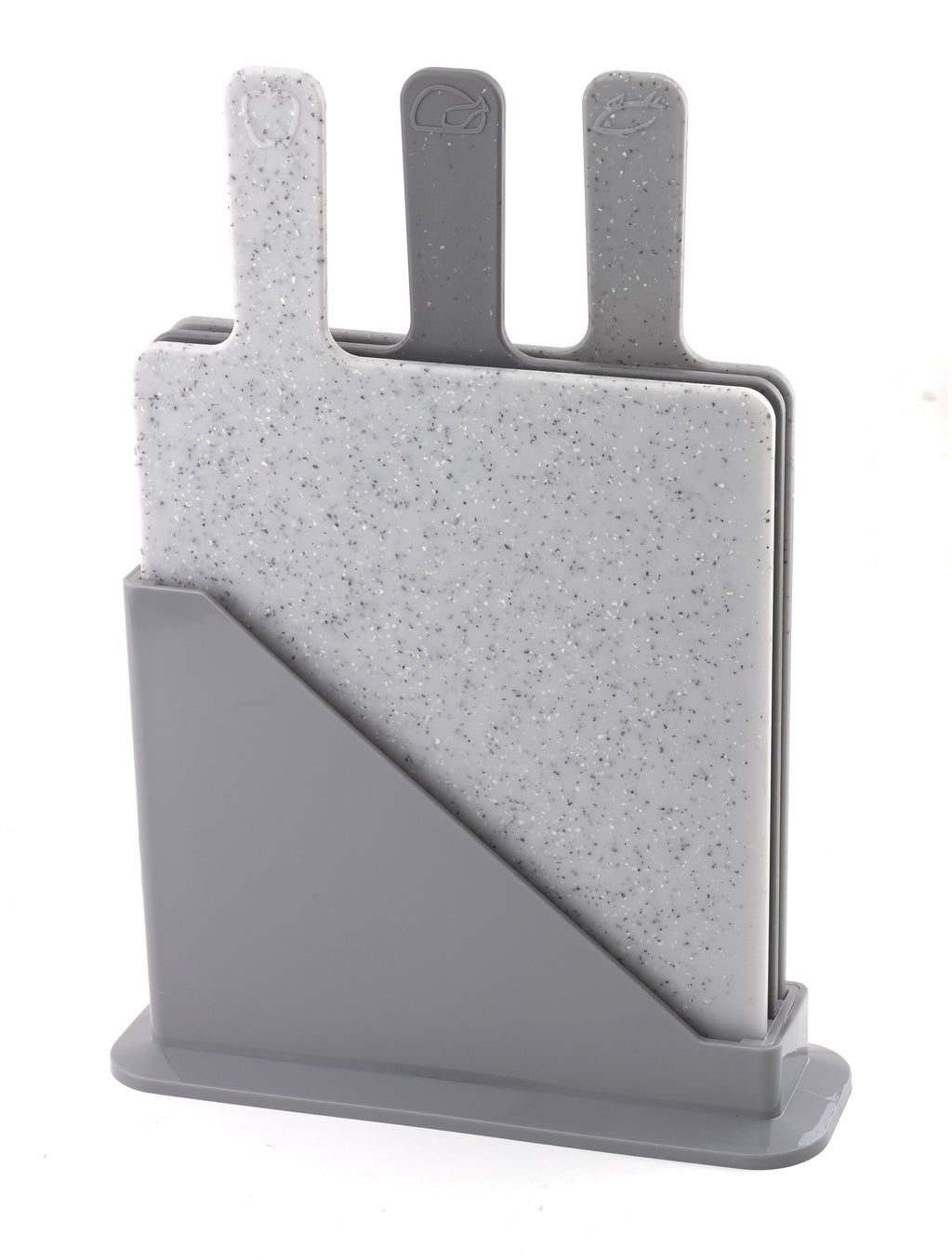 Bohmann BH-02-527 3-piece cutting board set with stand