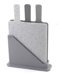 Bohmann BH-02-527 3-piece cutting board set with stand