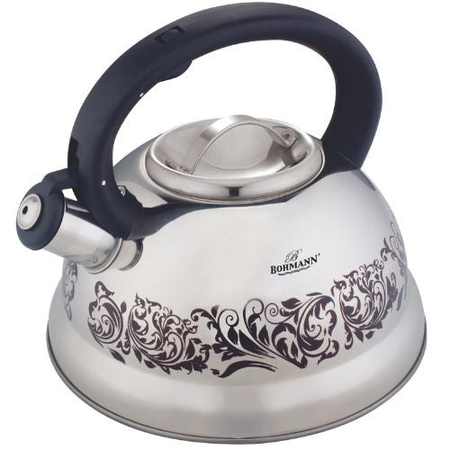 Bohmann BH-7642-27 Fütyülő Vízforraló Rozsdamentes Acél 2,7 Liter
