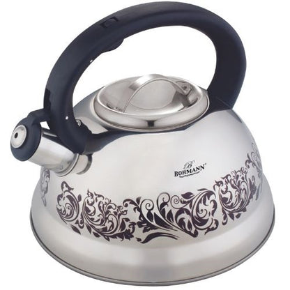 Bohmann BH-7642-27 Fütyülő Vízforraló Rozsdamentes Acél 2,7 Liter