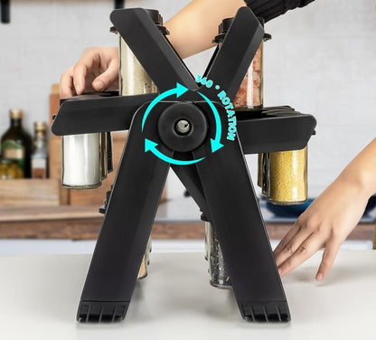 Bohmann BH-7863-18FL fűszertartó – 18 üveges forgó
