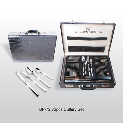 Bohmann BP-72 72 darabos rozsdamentes acél evőeszközkészlet