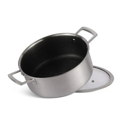 Bohmann Premium BP-4100 3 rétegű rozsdamentes acél lábas fedővel