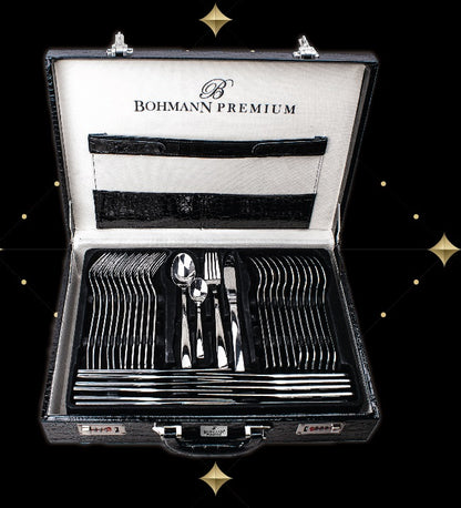 Bohmann BP-72 72 darabos rozsdamentes acél evőeszközkészlet