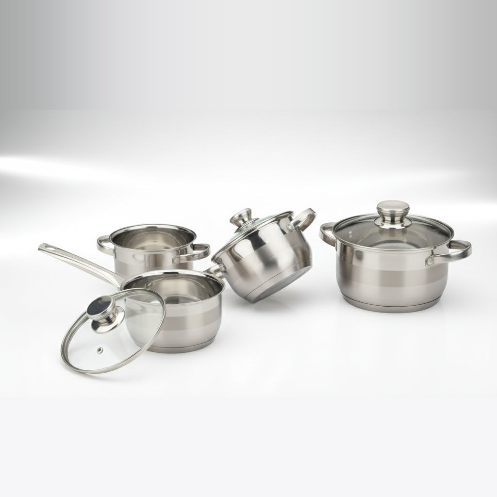 Bohmann 8 darabos rozsdamentes acél edénykészlet – BH-08-475