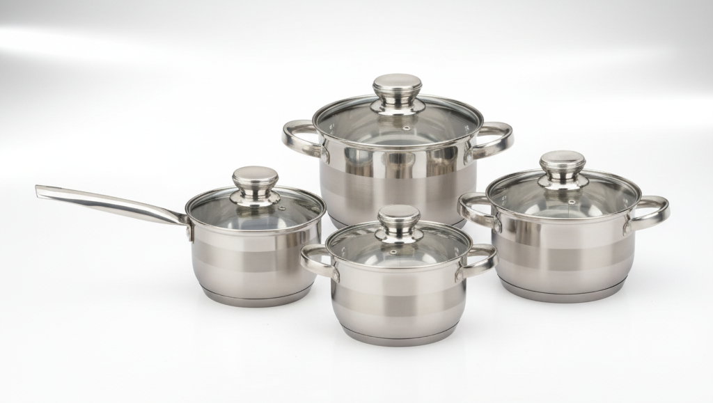 Bohmann 8 darabos rozsdamentes acél edénykészlet – BH-08-475