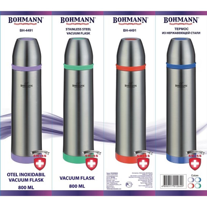 Bohmann Rozsdamentes Acél Termosz 800ml – BH-4491