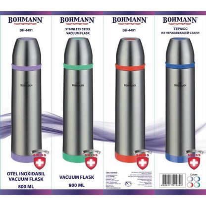 Bohmann Rozsdamentes Acél Termosz 800ml – BH-4491