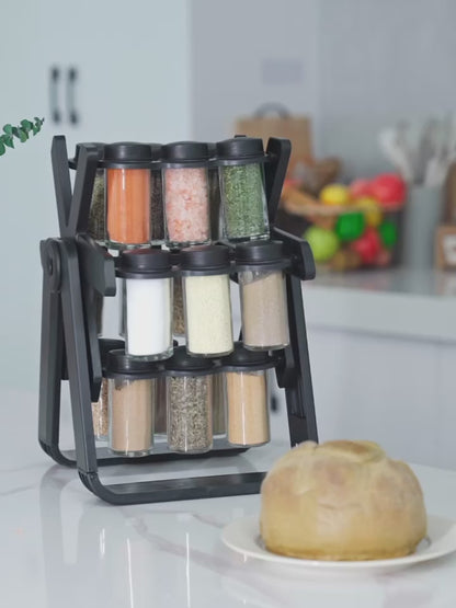 Bohmann BH-7863-18FL fűszertartó – 18 üveges forgó